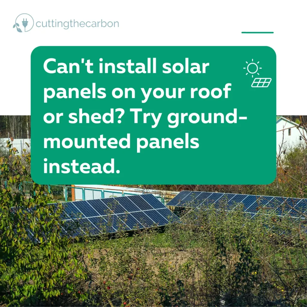 garden solar panels for home