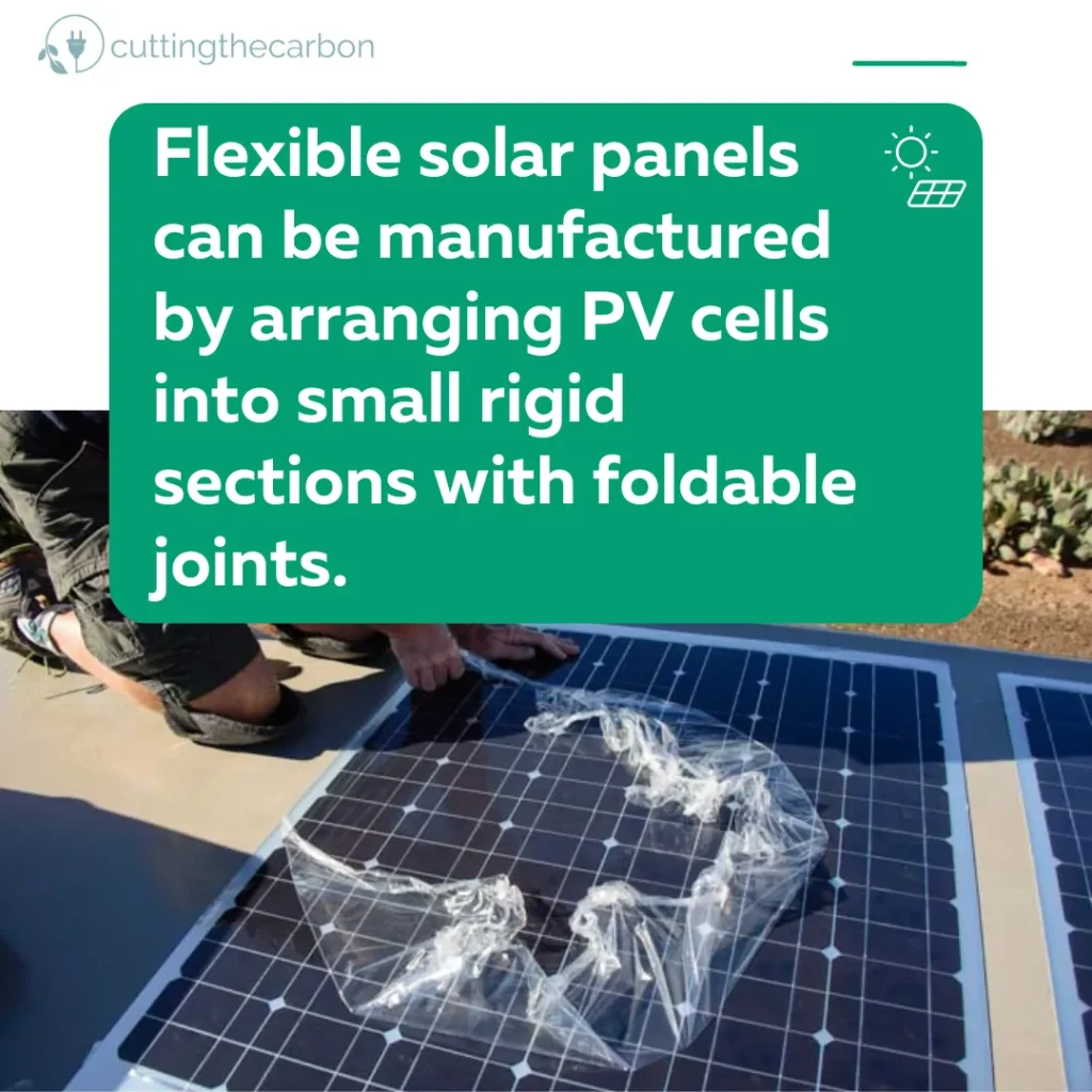 how to remove flexible solar panels