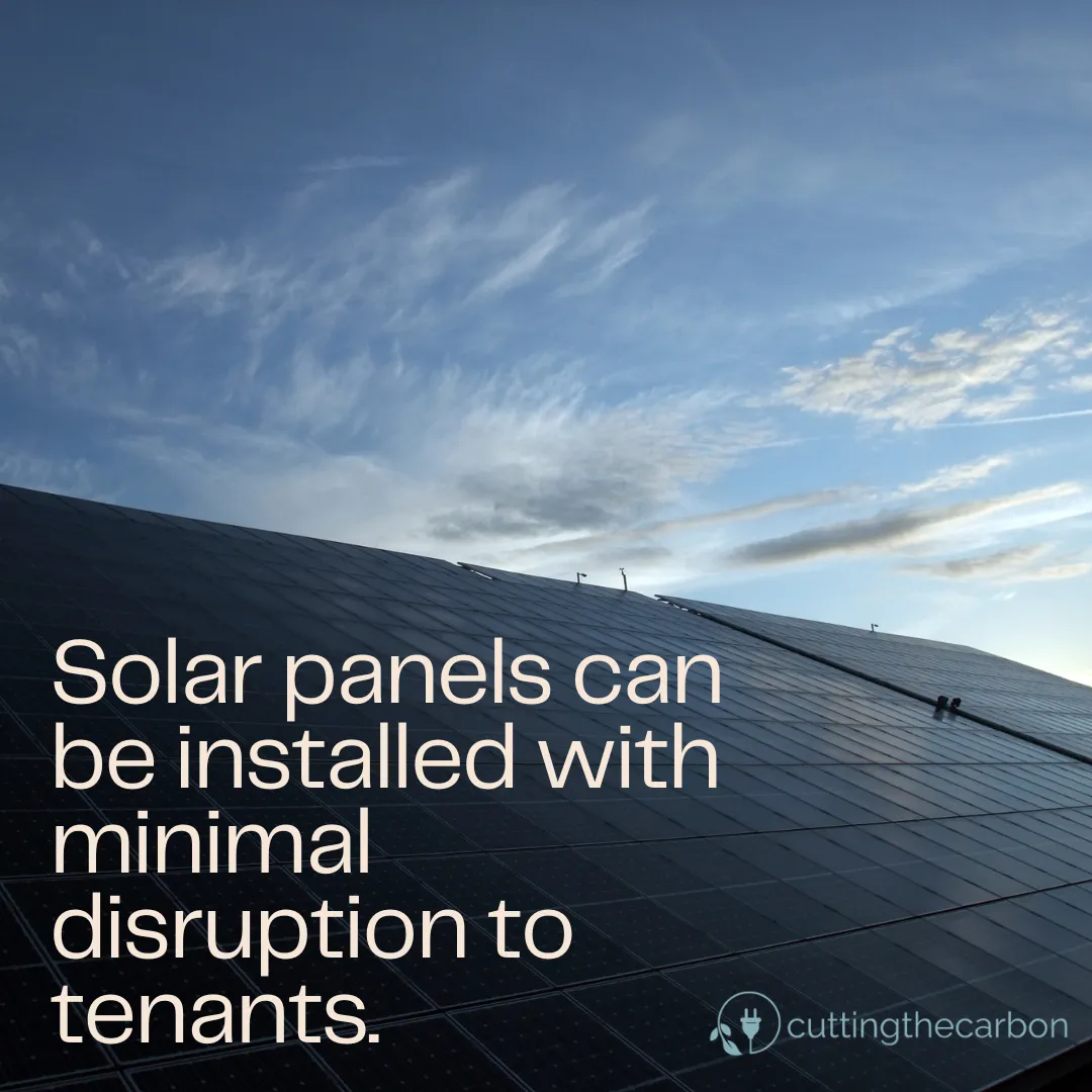 solar panel benefits for tenants