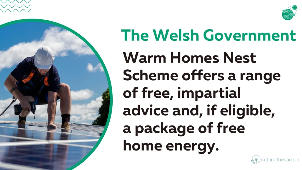 Welsh government solar panels