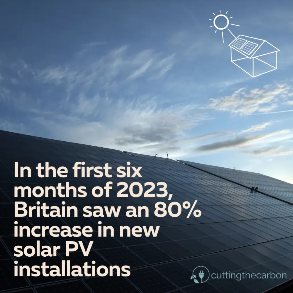 Britain's PV installation statistics