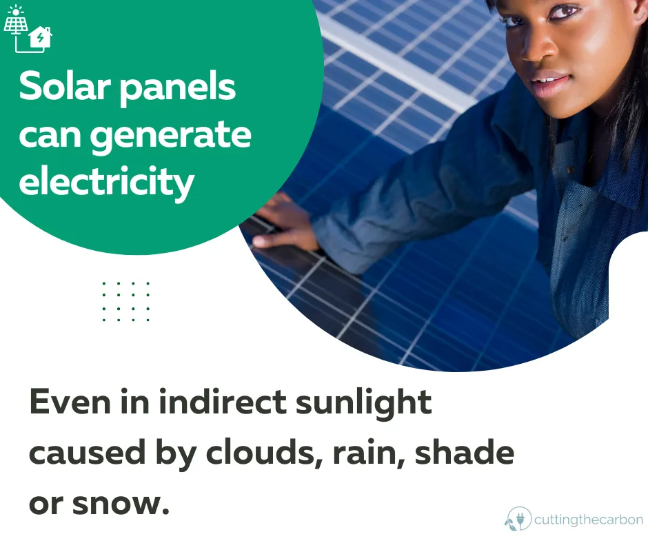 Do solar panels work in the shade?